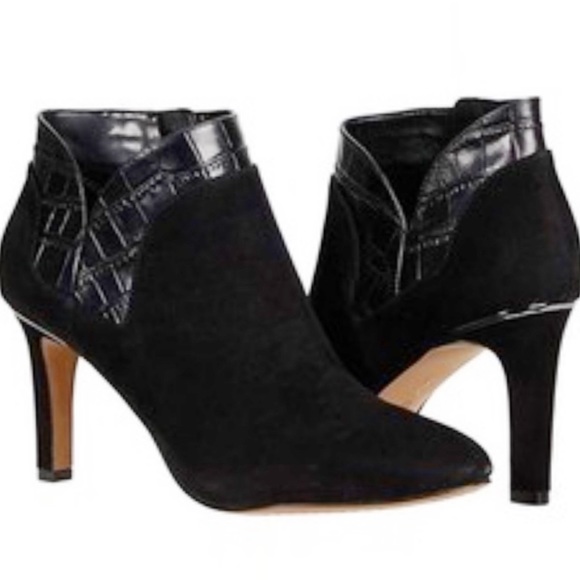 Leather Heeled Ankle Boots Larmana 